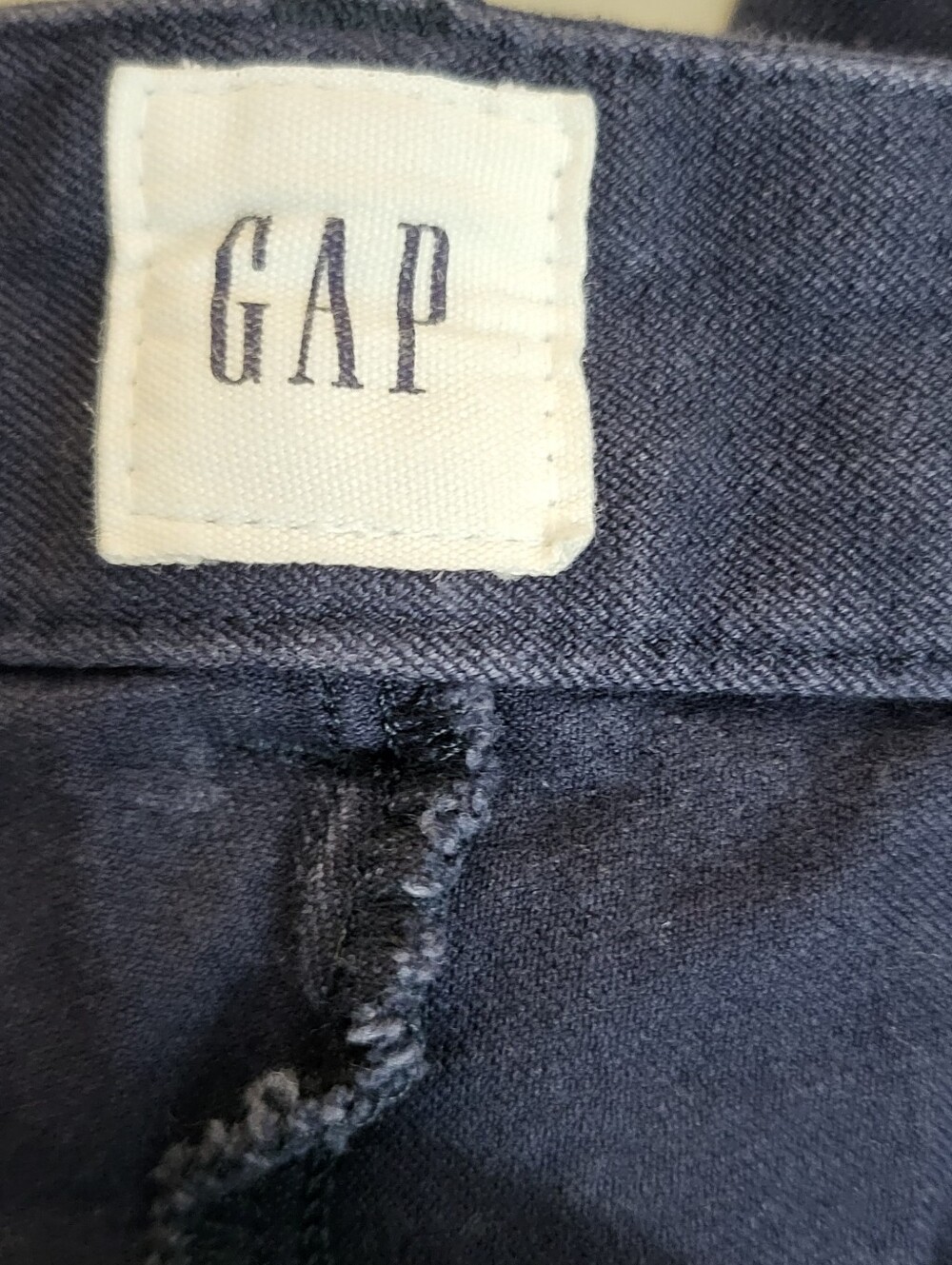 Gap Signature Skinny Ankle Pants in True Indiglo Blue Sz 14 - Picture 7 of 8